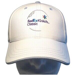 Fedex Kinkos Classic Golf  Tournament  Cap  Adjustable White.